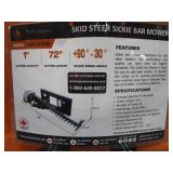 Wolverine 72" Skid Steer Sickle Mower