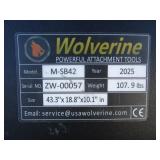 Wolverine 43" Mini Skid Steer Skeleton Rock Bucket
