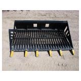 Wolverine 66" Skid Steer Skeleton Rock Bucket