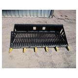 Wolverine 78" Skid Steer Skeleton Rock Bucket