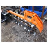 Wolverine 48" Skid Steer Trencher (for parts or repair see full description)