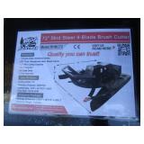 Raytree 72" Skid Steer 4 Blade Heavy Duty Brush Cutter