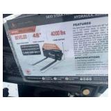 Pallet Fork Hydraulic Adjustable WOLVERINE 2026 Unused PFA-11-3300G
