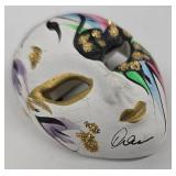 SC - De Coranto Mask Brooches - Lot of 5 - White, Jester & Female Masks - Made in Italy