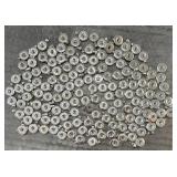 41 Sterling Silver Chains with 143 Snap Necklace Pendants and Many Themed Snaps
