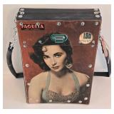 Paquita de Lunes Box Handbag - Vintage Love-Pat Revlon Ad (1956)