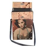 Paquita de Lunes Box Handbag - Vintage Love-Pat Revlon Ad (1956)