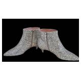 Kate Spade New York Martina Glitter Dress Booties - Size 7.5