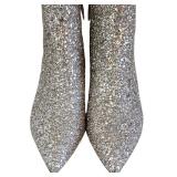 Kate Spade New York Martina Glitter Dress Booties - Size 7.5