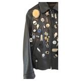 Coach Leather Biker Jacket Embellished / Coach Limited Edition Leather Biker Jacket