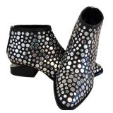 Alexander Wang Gabi Studded Leather Ankle Boots