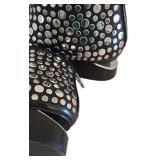 Alexander Wang Gabi Studded Leather Ankle Boots