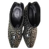 Alexander Wang Gabi Studded Leather Ankle Boots
