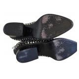 Alexander Wang Gabi Studded Leather Ankle Boots