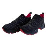 Christian Louboutin Spike Sock Sneakers