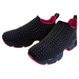Christian Louboutin Spike Sock Sneakers