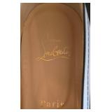 Christian Louboutin Paris White Leather Loafers - EU 37 1/2