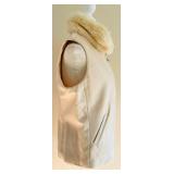 Loro Piana Storm System Vest - 46 - Cotton & Cashmere with Chinchilla Fur Collar