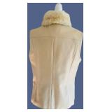 Loro Piana Storm System Vest - 46 - Cotton & Cashmere with Chinchilla Fur Collar
