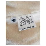 Loro Piana Storm System Vest - 46 - Cotton & Cashmere with Chinchilla Fur Collar