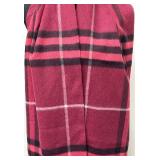 Burberry Cashmere Scarf, 64in Long & 5in Fringe, Made in England