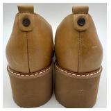 Naturalizer Darry Lug Sole Tan Leather Loafer - Women