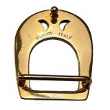 Vintage Gucci Horsebit Belt Buckle Gold & Silver Tone - Made in Italy