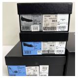 Chanel Gift Boxes (Lot of 4) - Empty Chanel Black Boxes for Decor or Repurposing!