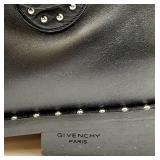 Givenchy Paris Elegant Studded Black Leather Ankle Boots - Women