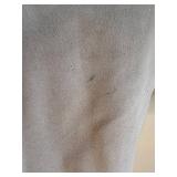 Isda & Co Beige Suede Belted Coat - Size M, Side Pockets