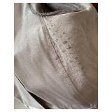 Isda & Co Beige Suede Belted Coat - Size M, Side Pockets