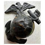 USMC Eagle Globe & Anchor Hat Badge Insignia 1-1/2" Screw Back
