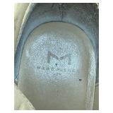 Marc Fisher Issy Suede Beige Leather Lace-up Boots - Size 9M