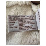 A Barcelona Enterprises Suede Sheepskin Shearling Coat - Brown, Size M