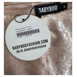Babyboo Larisa Maxi Skirt - Nude - Size S - NWT