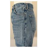 AGOLDE Stella Denim Shorts - High Rise, 26 Waist, 100% Organic Cotton, Made in Turkey