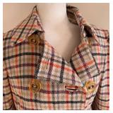 Adorable Marc Jacobs Plaid Tweed Jacket - Size M