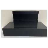 Chanel Boxes (Lot of 3) - Decor/Repurpose - Empty Display Boxes