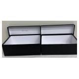 Chanel Boxes (Lot of 3) - Decor/Repurpose - Empty Display Boxes