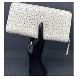 Coach Parchment Laser-Cut Large Accordion Wallet - 12 Card Slots