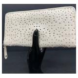 Coach Parchment Laser-Cut Large Accordion Wallet - 12 Card Slots