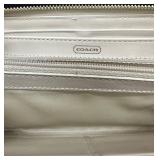 Coach Parchment Laser-Cut Large Accordion Wallet - 12 Card Slots