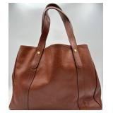 Ghurka No. 223 Wayfarer Brown Genuine Leather Tote