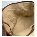 Ghurka No. 223 Wayfarer Brown Genuine Leather Tote