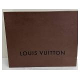 Louis Vuitton Box - Empty Decorative Box for Décor/Repurposing, 19 1/4 x 14 1/2 x 6 in