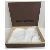 Louis Vuitton Box - Empty Decorative Box for Décor/Repurposing, 19 1/4 x 14 1/2 x 6 in