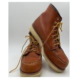 Red Wing Shoes Heritage Moc Toe Boots - Leather Brown, Women