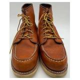 Red Wing Shoes Heritage Moc Toe Boots - Leather Brown, Women