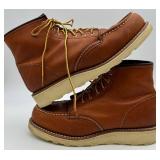 Red Wing Shoes Heritage Moc Toe Boots - Leather Brown, Women