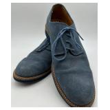 Austen Heller Blue Suede Dress Shoes - Men